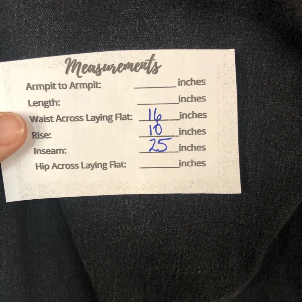Talbots Women’s High Waisted Ankle Jegging Jeans Black Patch Pockets - Picture 9 of 9